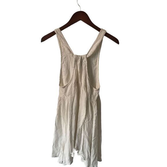 O'Neill White razor back tank top blouse Women's size medium - Picture 3 of 5